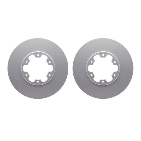 DYNAMIC FRICTION CO Geospec Rotors, Non-directional, Silver, 4002-67028 4002-67028